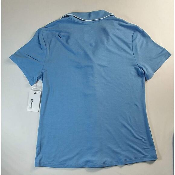 SO Goods for Life 2 Pc Pajama Set Button Top & Pants Women's XS NWT - Picture 4 of 10